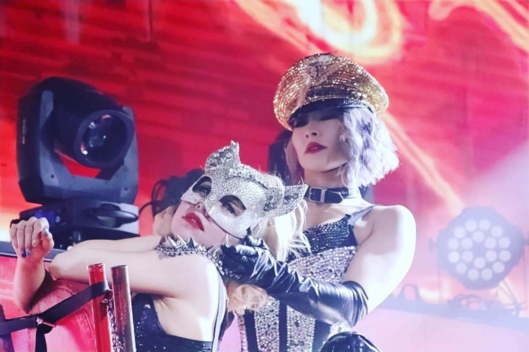 のインスタグラム：「⛓🖤⛓ ． ． ． #SM #0827 #KUM&Rily #エンタメ活動を止めない #バーレスク東京」