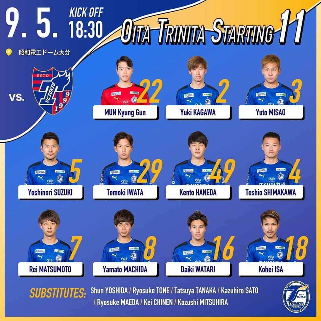 大分トリニータのグルメインスタ