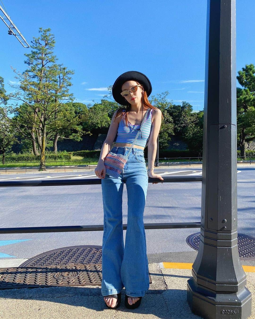 瀬戸あゆみさんのインスタグラム写真 - (瀬戸あゆみInstagram)「Summer Girl🌻☁️  #ayumi_outfit  #dearsisterhood  #casselini」9月5日 17時13分 - setoayumi