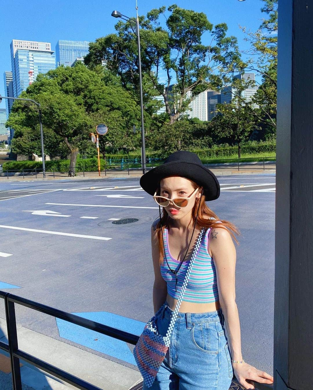 瀬戸あゆみさんのインスタグラム写真 - (瀬戸あゆみInstagram)「Summer Girl🌻☁️  #ayumi_outfit  #dearsisterhood  #casselini」9月5日 17時13分 - setoayumi