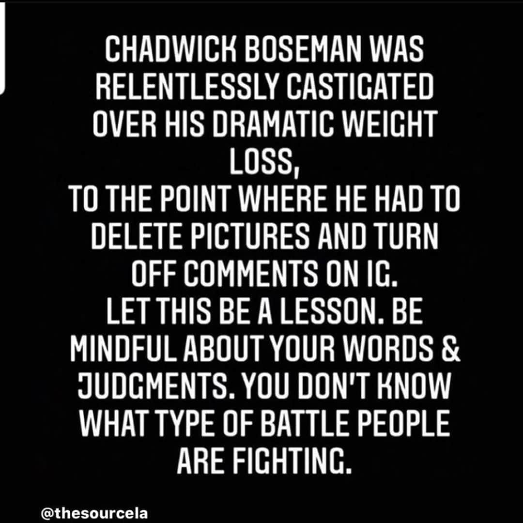 エリカ・キャンベルさんのインスタグラム写真 - (エリカ・キャンベルInstagram)「#Bekind #watchyourwords #RIP #chadwickboseman」9月5日 9時32分 - imericacampbell