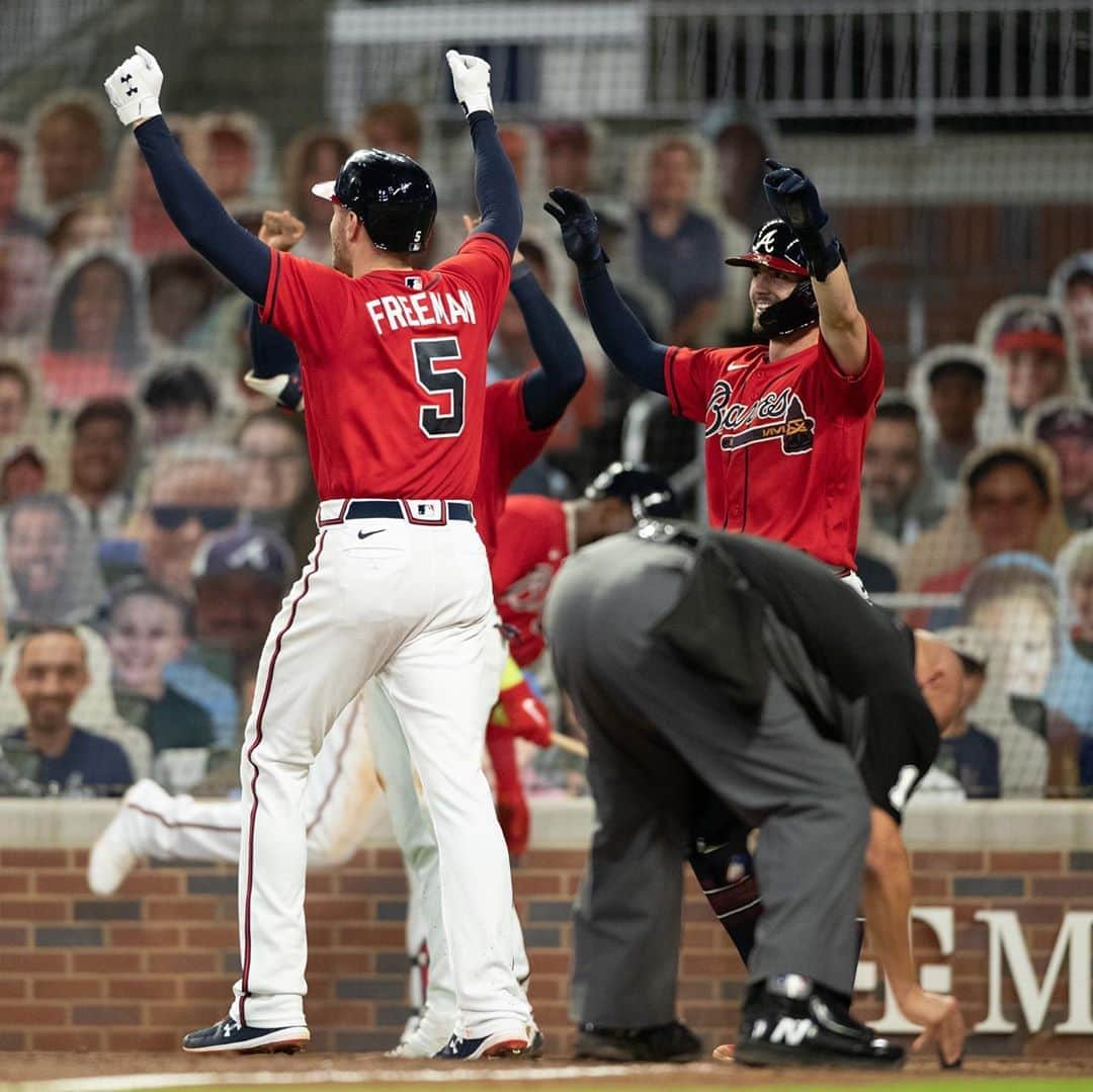 アトランタ・ブレーブスさんのインスタグラム写真 - (アトランタ・ブレーブスInstagram)「‼️FIRST CAREER GRAND SLAM FREDDIE FREEMAN ‼️」9月5日 10時27分 - braves