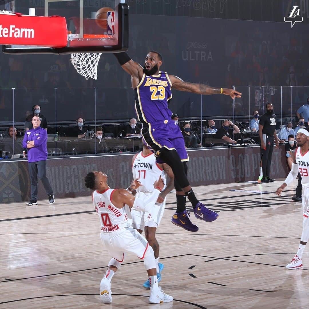 Los Angeles Lakersさんのインスタグラム写真 - (Los Angeles LakersInstagram)「No Ceilings 👑📈」9月5日 11時10分 - lakers