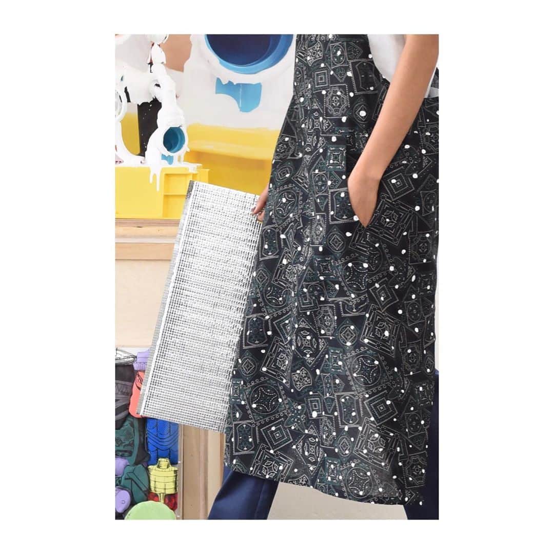 ジュリアン デイヴィッドのインスタグラム：「Soon the new collection will be available for our next Pop Up in October in Tokyo and online. Including the printed hand painted dotted pieces...」