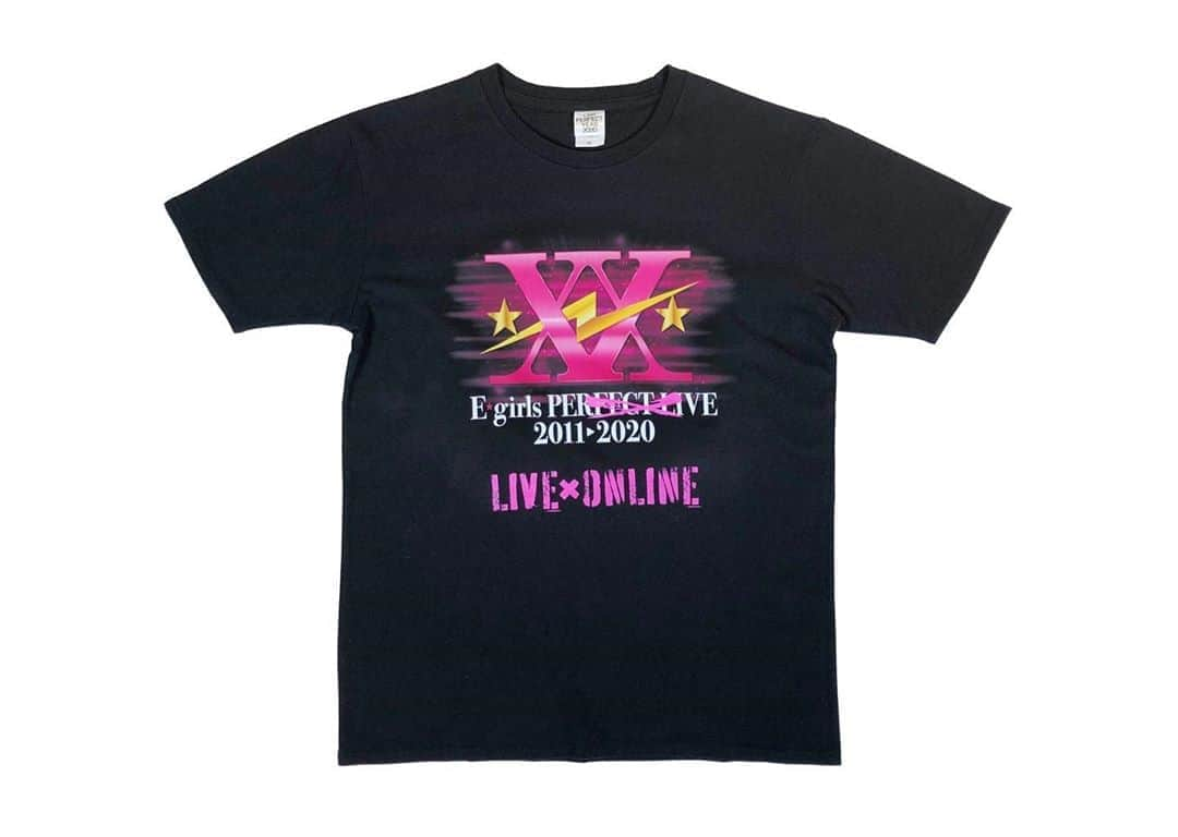 E-girlsさんのインスタグラム写真 - (E-girlsInstagram)「⚡️🤩⚡️﻿ ﻿ 『LIVE×ONLINE IMAGINATION』﻿ リメイクツアーTシャツ発売決定‼️﻿ ﻿ 『LIVE×ONLINE IMAGINATION』の開催が決定し、﻿ 特別にリメイクバージョンのツアーTシャツを発売🙌﻿ ﻿ ぜひおうちで着て﻿ 『LIVE×ONLINE IMAGINATION』を楽しんでください✨﻿ ﻿E-girlsのLIVE×ONLINEは9/25(金)20:00〜‼️  【発売日】﻿ 9/9(水)正午より販売スタート！﻿ ﻿ 詳しくはこちらからご覧ください💁🏻‍♀️﻿ https://www.exiletribestation.jp/products/list.php?mode=search&transactionid=&name=Re.ver﻿ ﻿ #E_girls﻿ #LIVEONLINE  @sayaka_happiness_official  @kaede__happiness__official  @fujii.karen____official  @yurino_happiness  @annastagram.official  @reina.washio.official  @nozomibando_official  @sato_harumi__official  @anna_ishii_official  @yamaguchi_nonoka_official  @yuzuna__takebe__official  @exiletribestation_official」9月5日 12時08分 - e_girls_official_