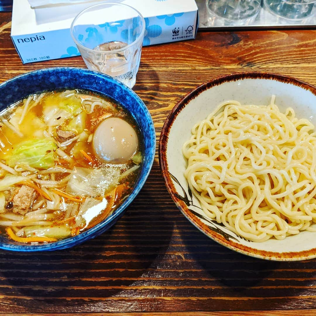 下関マグロのインスタグラム：「#お茶の水大勝軒  #もり野菜  #麺すくなめ  #麺スタグラム  #ばかうま」