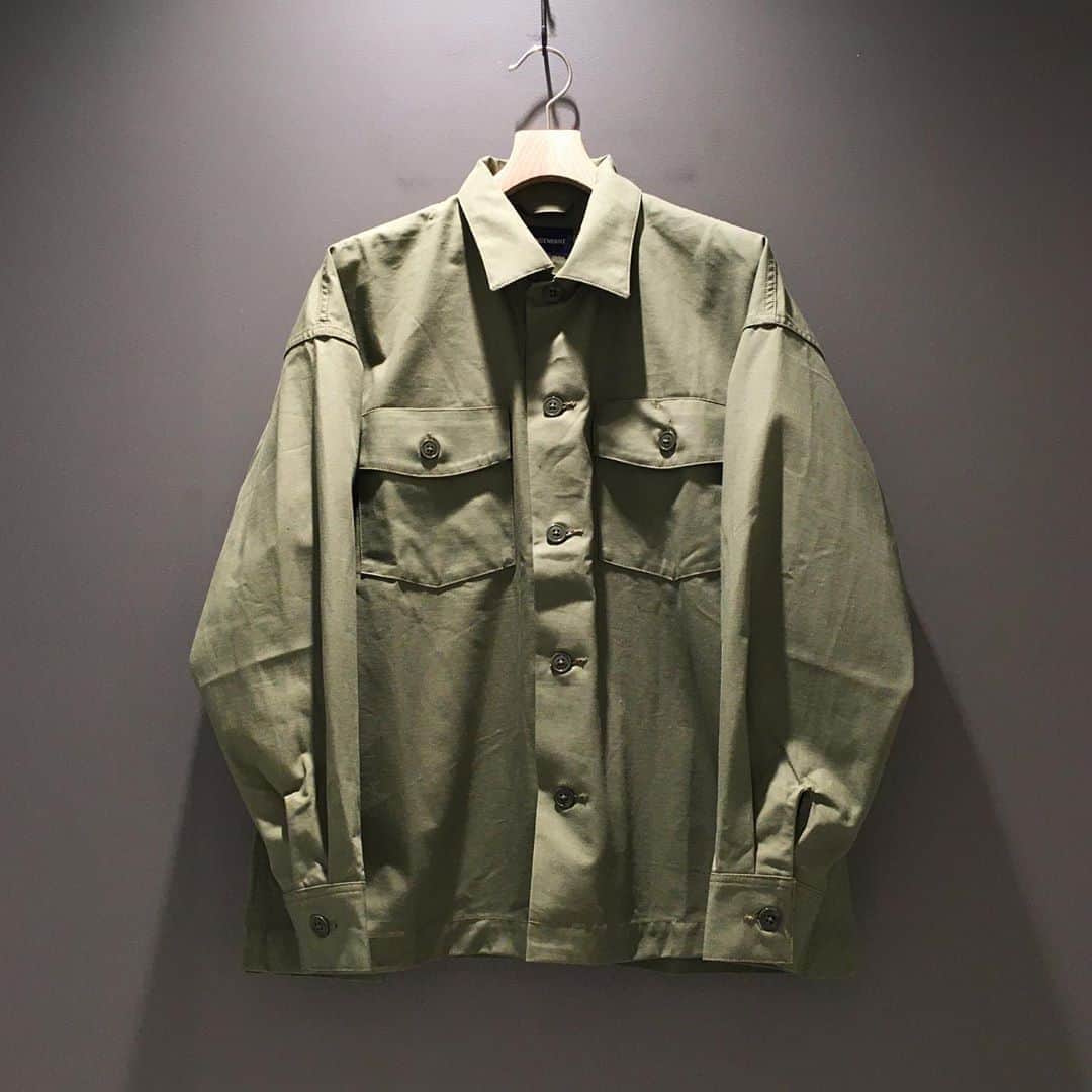 のインスタグラム：「＜DESCENDANT＞ Mens D-61M UTILITY SHIRT BEAMS JAPAN 2F @beams_japan #descendant #beams #beamsjapan #beamsjapan2nd Instagram for New Arrivals Blog for Recommended Items #japan #tokyo #shinjuku #fashion #mensfashion #womensfashion #日本 #東京 #新宿 #ファッション#メンズファッション #ウィメンズファッション #ビームス #ビームスジャパン」