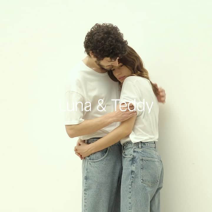 アメリカンビンテージのインスタグラム：「Closer with Luna & Teddy. #1  @lunabesson @teddy_attia  Lovers or friends. Parents or children. Brothers or sisters. This isn’t a campaign. It’s the story of life.  ___ #AmericanVintage #FW20 #CloserWithAmericanVintage」