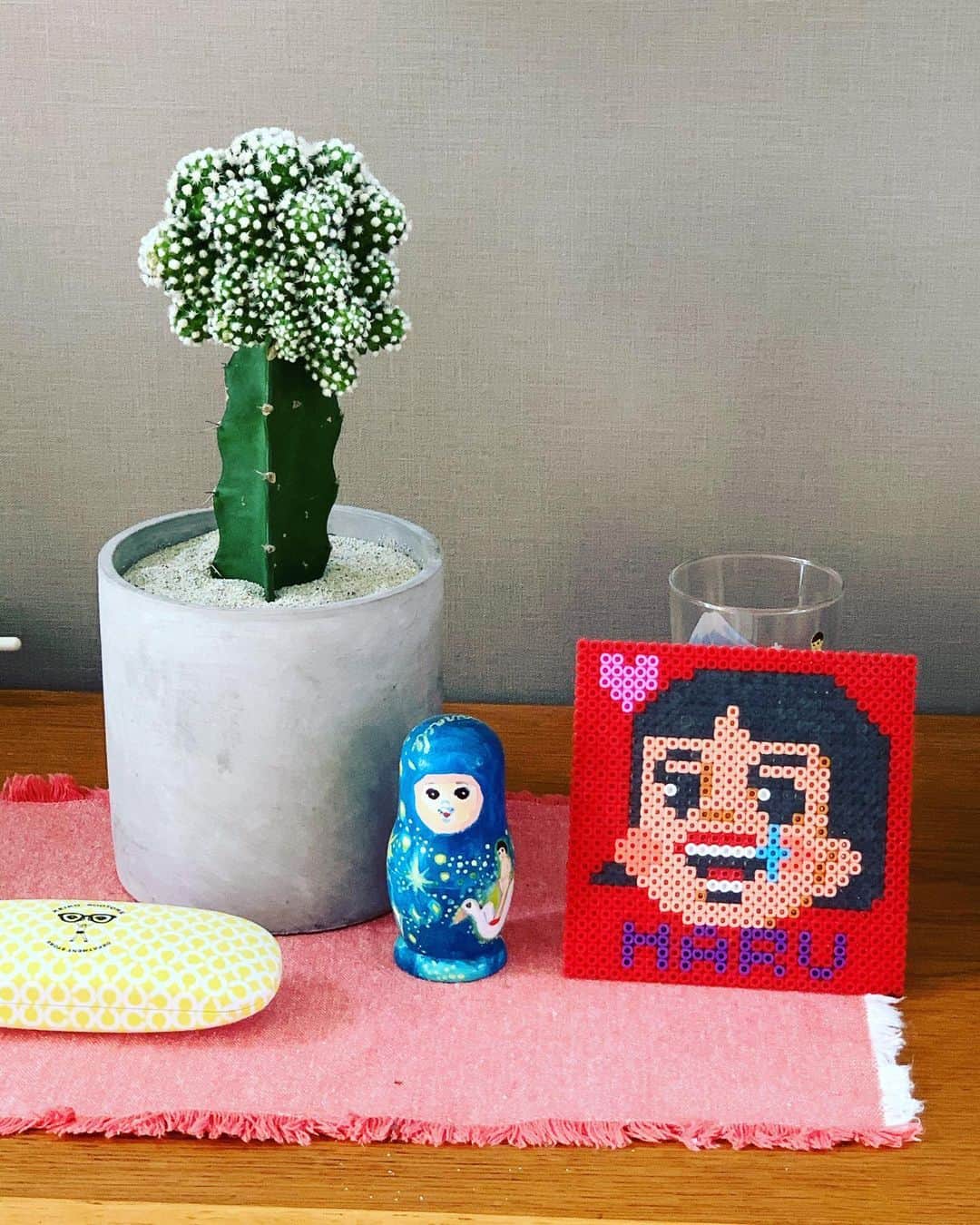 五月女ケイ子のインスタグラム：「サボテン。 #サボテン #五月女ケイ子 #keikosootome」