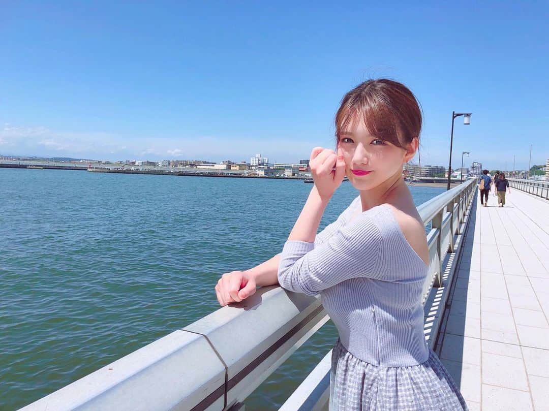 平口みゆきさんのインスタグラム写真 - (平口みゆきInstagram)「綺麗な景色見にいきたいな(；ω；) . . . . #過去pic #海 #江ノ島 #お散歩 #selfie #sea #me #followｍe #平口みゆき #hiraguchimiyuki」9月5日 13時31分 - hiraguchimiyuki25