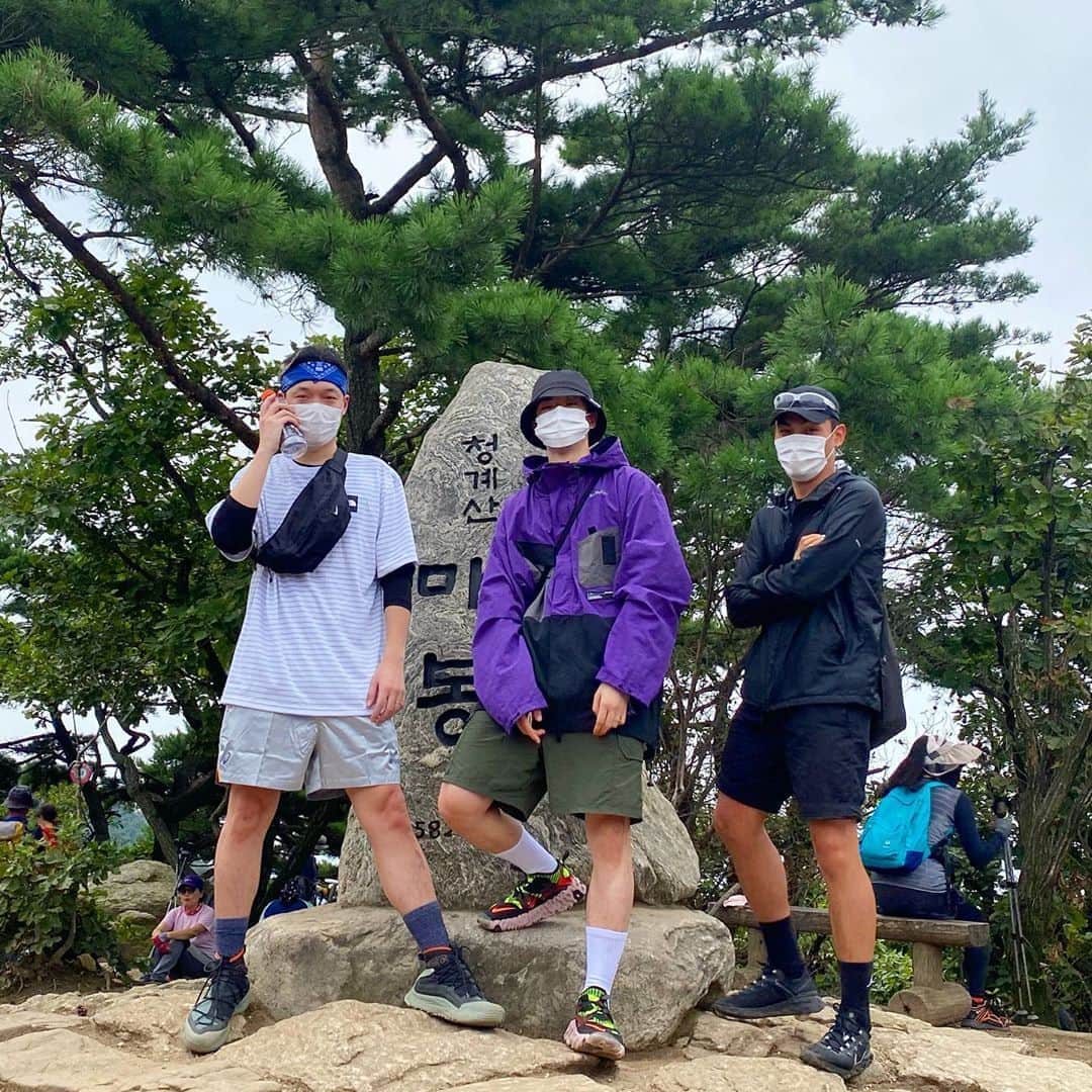 Paloaltoのインスタグラム：「20대 초반 친구들이랑 등산하려니까 속도가 개빠름💦💨」