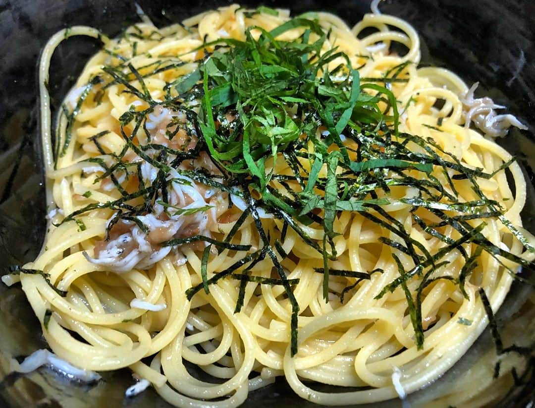 鈴村あいりのインスタグラム：「いただいた梅でパスタを作りました🍝 送ってくださり、ありがとうございます☺️」