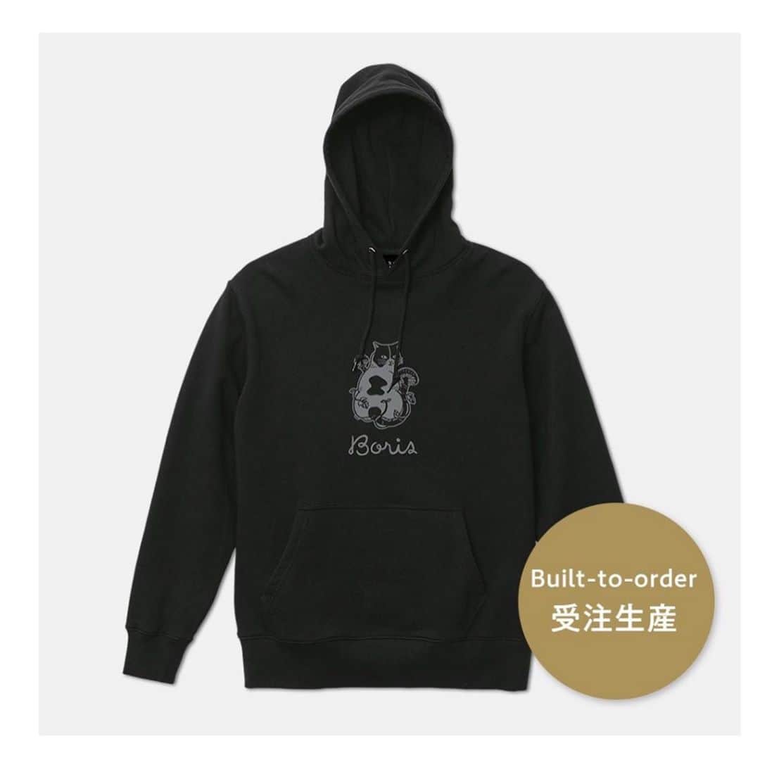 BORISさんのインスタグラム写真 - (BORISInstagram)「Started made to order sales for Boris's “Sin” goods that sold out immediately  last month.  ”Sin“ Hoody is New item on this time.  “ EP” mesh cap almost sold out already.  and Last Chance to get “Z.O.A x Boris” REFRAIN limited color Vinyl.  Check these out! Via @nydcollectionjp   前回ご好評頂きソールアウトしました“Sin”猫マーチの受注生産も始まりました。秋へ向けてHoodyもラインナップ。   Z.O.A x Borisコラボレーションアルバム “REFRAIN”のカラーVinyl も残り僅か。この機会に是非。  On line store @nydcollectionjp」9月6日 2時24分 - borisdronevil
