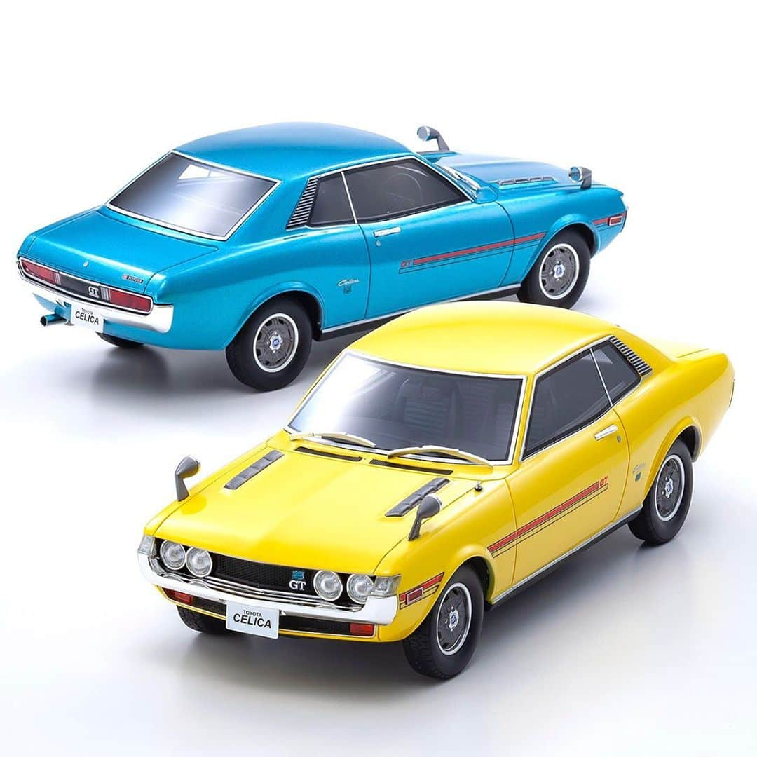 kyosho_official_minicar toysさんのインスタグラム写真 - (kyosho_official_minicar toysInstagram)「. OttO mobile 1/18 Toyota Celica 1600GT (Blue)  World Limited 300 OttO Mobile Kyosho Exclusive No.OTM870 and OttO Mobile Toyota 1600 GT (Yellow) #kyosho #kyoshodiecast #otto #ottomobile #toyota #toyotacelica #celica #resinmolds #classiccar #118scale #amazing_cars #classic #jdm #japancar #automobilecouncil #automobilecouncil2020 #ottomobile  #トヨタ #セリカ #ダルマセリカ #京商 #京商ミニカー #ミニカー #オートモービルカウンシル #オートモービルカウンシル2020  www.kyosho.com」9月5日 19時21分 - kyosho_official_minicar_toys