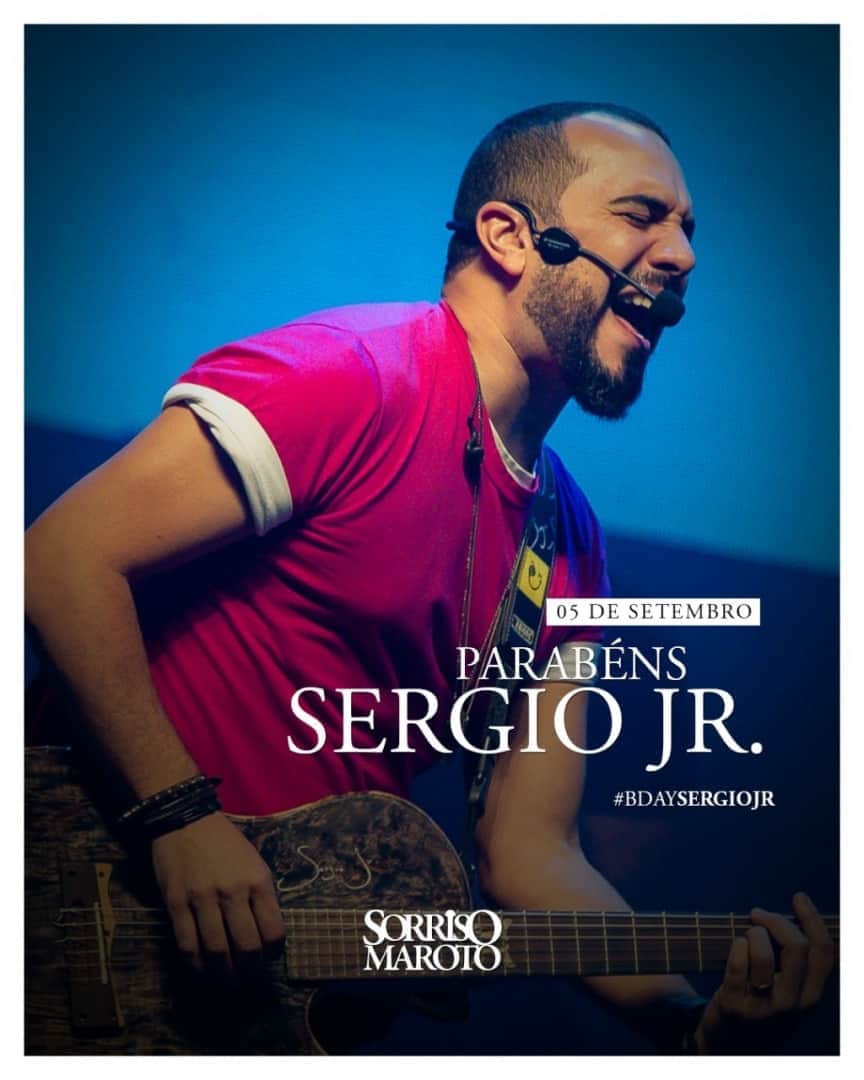 Sorriso Marotoのインスタグラム：「Sabadou com festa! 😃 Parabéns, @eusergiojr! Tudo de melhor pra você sempre! ❤ Deixa aqui seu recadinho pra ele também! 😃 🎂 #NiverDoSergioJr」