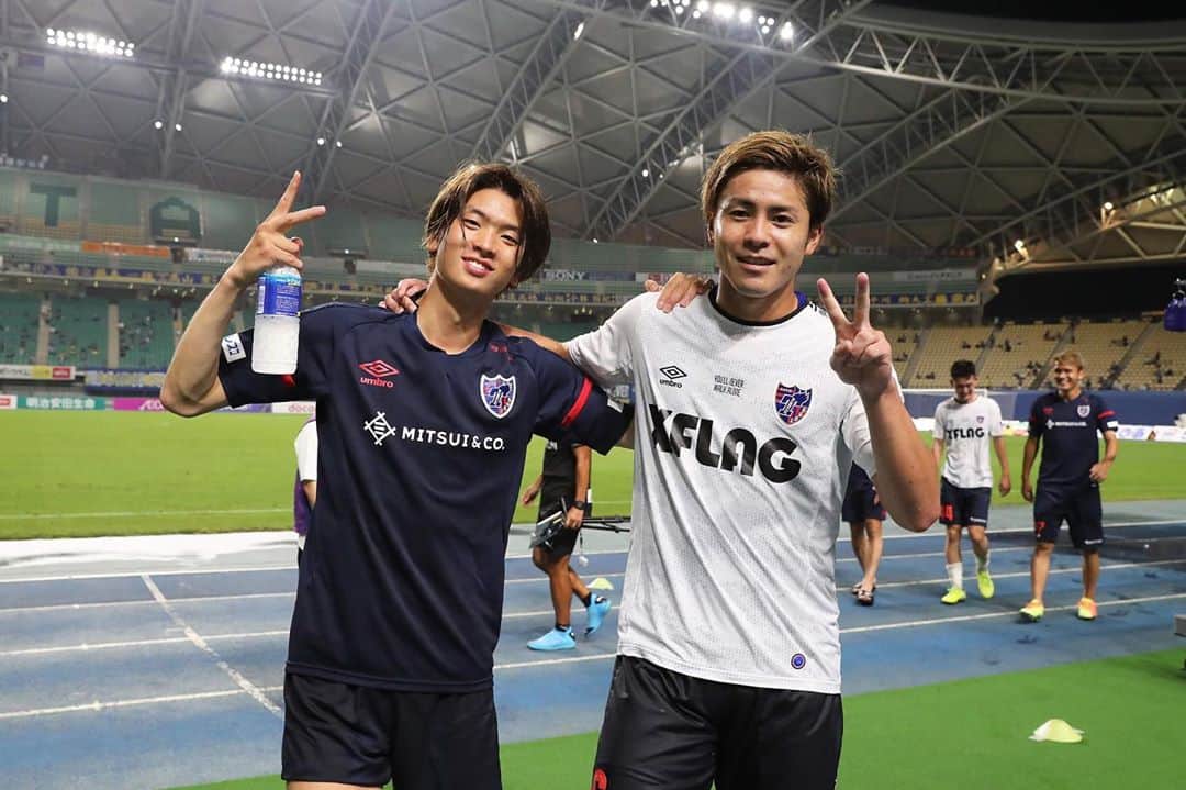 小川諒也のインスタグラム：「+3👊👊👊 また次に向けて準備していきます！ #fctokyo #小川諒也」