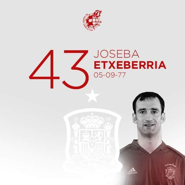 サッカー スペイン代表チームさんのインスタグラム写真 - (サッカー スペイン代表チームInstagram)「🥳 ¡Feliz cumpleaños a Joseba Etxeberria!   ➡️ El futbolista internacional con España en 53 ocasiones, autor de 12 goles, cumple 43 años.  ¡MUCHAS FELICIDADES!🎂  #HBD」9月5日 22時01分 - sefutbol