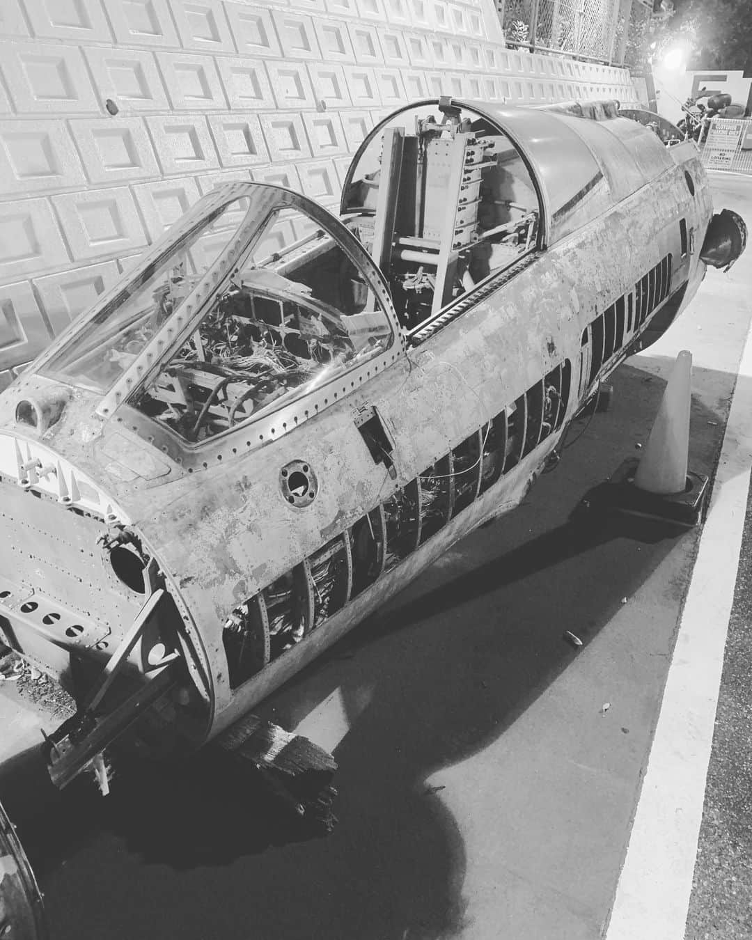 椿隆之のインスタグラム：「尊い！！　  #機械  #飛行機」