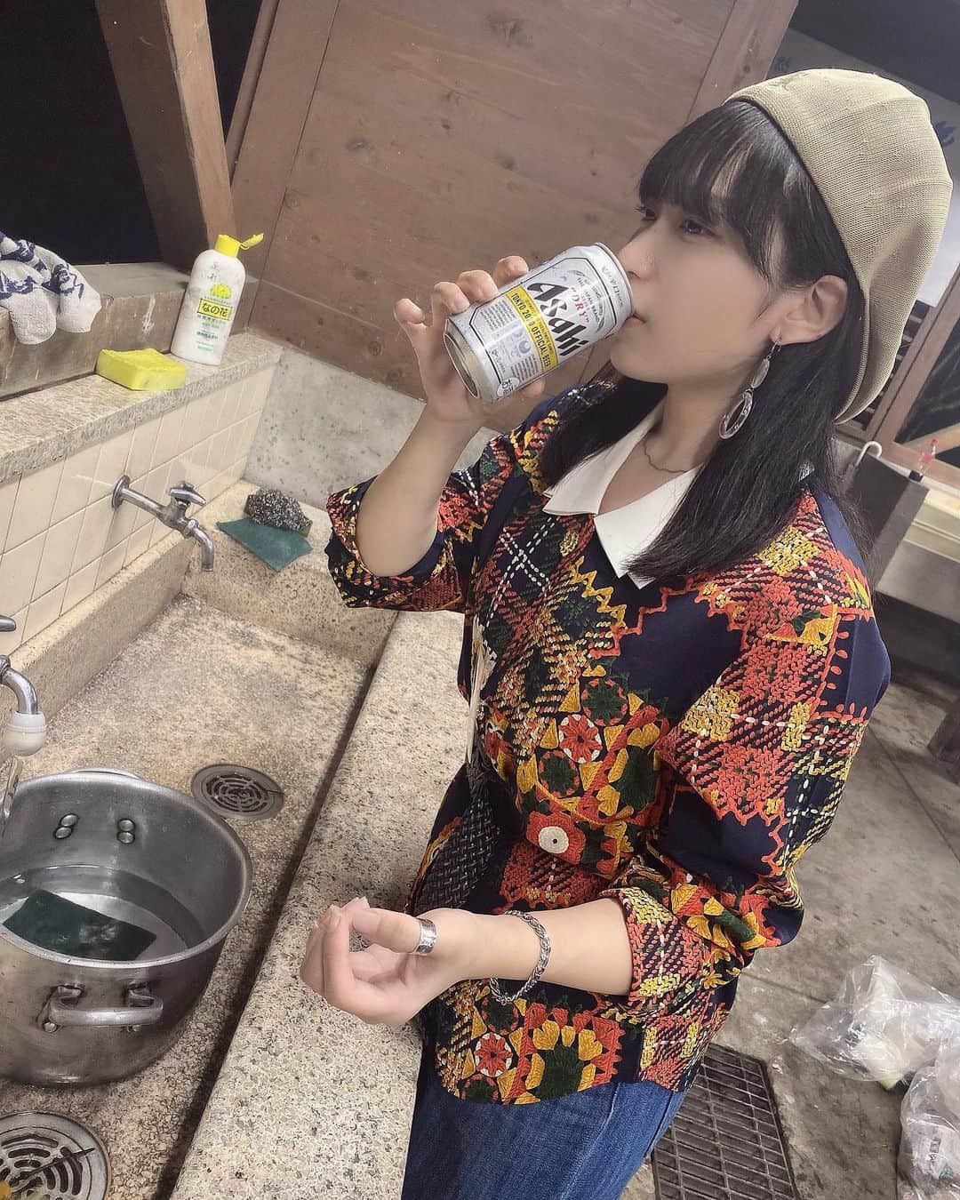 馬渕恭子さんのインスタグラム写真 - (馬渕恭子Instagram)「鍋を一生懸命洗いました。😊」9月5日 22時32分 - kyoko414_mh