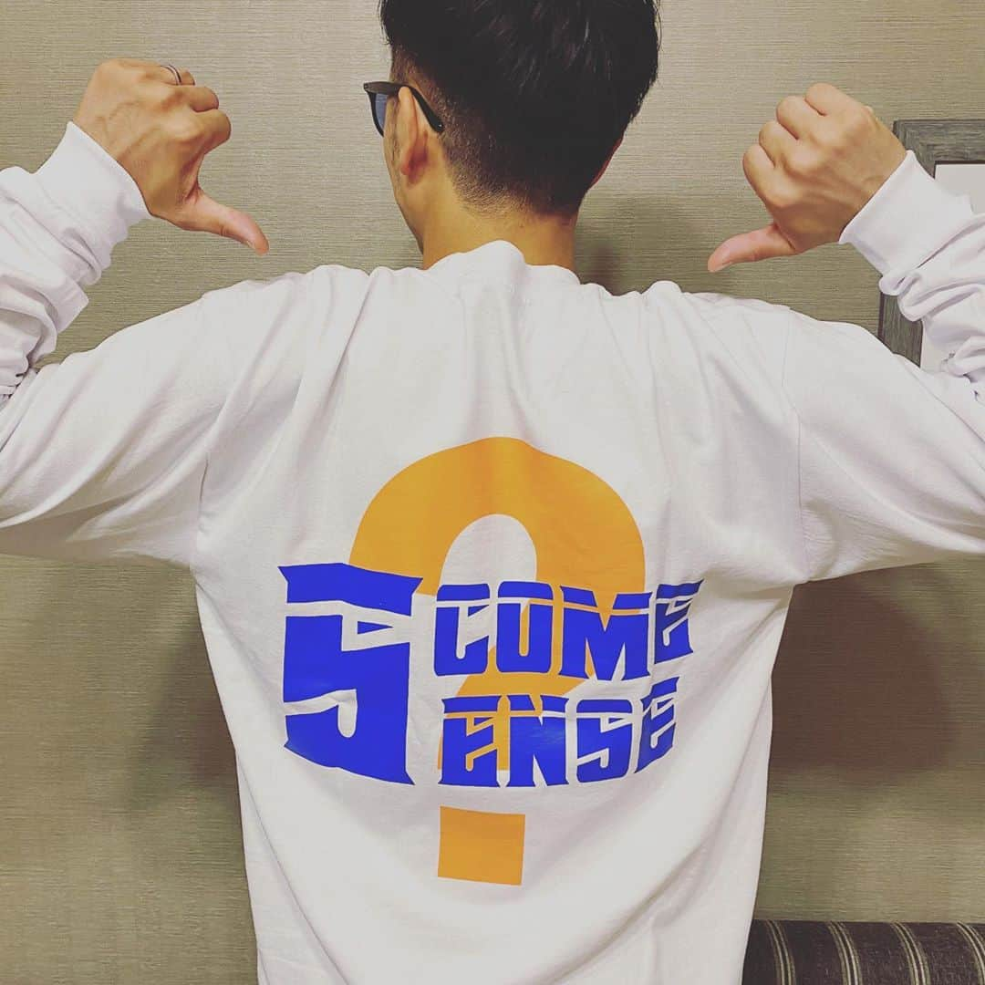 秋山賢太さんのインスタグラム写真 - (秋山賢太Instagram)「come sense新作ロンT。今回も最高です！みんなーゲットだぜ！  #comesense #新作ロンT #9月6日20時発売 #センス狩り」9月5日 22時42分 - akiyama.0624