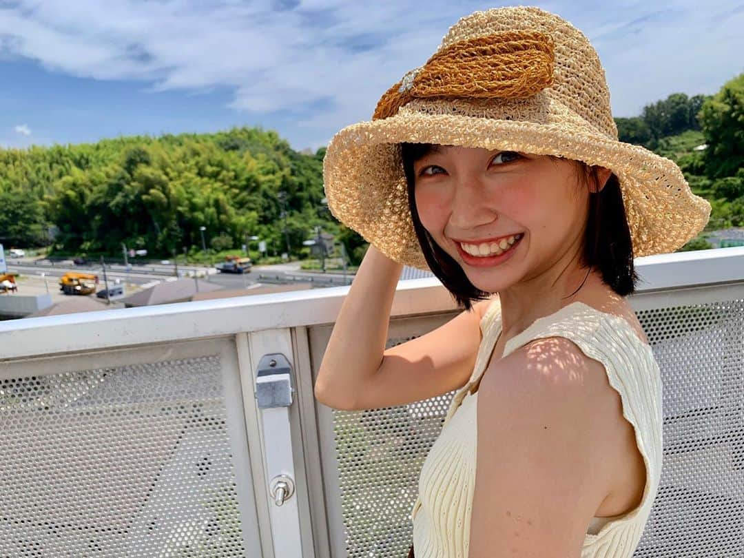 岡田奈々さんのインスタグラム写真 - (岡田奈々Instagram)「🌞👒🛤😁 #薮下楓 #STU48 #思い出せる恋をしよう」9月5日 22時44分 - okada7_akb48_stu48