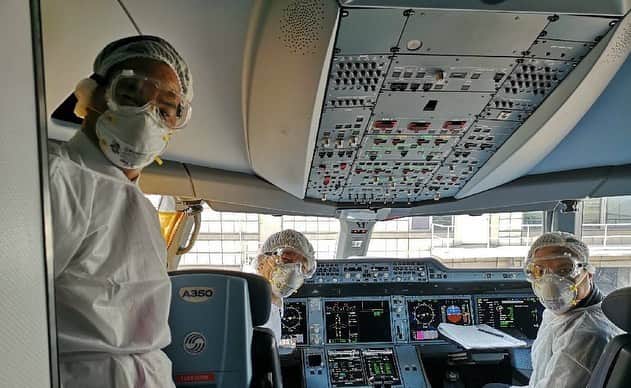タイ航空のインスタグラム：「Thai Airways International (THAI ) partnered with the Ministry of Foreign Affairs to fly Thais who registered to be repatriated with Thailand Trade and Economic Office, Taipei, for the fifth time. A total of 148 Thais traveled on flight TG633 from Taipei at 14.05 hours (local time) and arrived in Bangkok at 16.30 hours on 4 September 2020. THAI also delivered cargo on roundtrip flights.  THAI is always prepared to operate special flights to fly Thais home during this difficult time.」