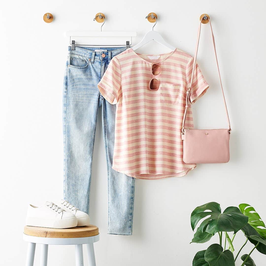 ロック&リパブリックのインスタグラム：「Easy to wear, easy to love. 💕 Tap to shop @lclaurenconrad. #lclaurenconrad #Kohls」