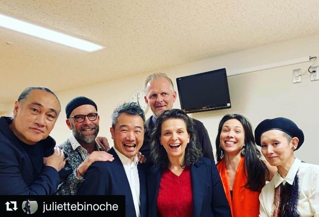 夏木マリさんのインスタグラム写真 - (夏木マリInstagram)「#Repost @juliettebinoche with @get_repost ・・・  Goodbye jury 😭 of the Tokyo Tokyo Festival 2019 ✨😍👻 (6 shows selected around the world to define the future values for performing arts!?!?!?!?)🤯😬 The jury was composed by various artists, or theatre-makers : Yang Jung-ung🧡Emily Johnson 💛Lemi Ponifasio💜Mari Natsuki💚Brett Bailey❤️Thomas Ostermeier💙and Bibi ! Thank you to our festival directors Satoshi Miyagi and Yoshiji Yokoyama ☯️ for inviting us!  Our final choices were : Outstanding show : « Big Nothing » by Dai Chenlian (China) Outstanding Performer :  Actors of « Tú Amarás »(Chile) Outstanding Talent :  Sound Designer Bob Scott for « Howling Girls » (Australia) Full discussions/exchange for a week... passion, humor, laughs, intensity, eye opening, sharings, confronting, Est-West, Male-Female, Director-Actor, Theatre-Performance, In-Out, new values, new visions, anger-apathy, questions... and questions... and questions...😳🤣😝🤓🧐😜🤩😤🤪😍🙃😆😓🥳😩😊🙏🙏🙏🙏🙏🙏🙏🙏🙏🙏🙏🙏🙏🙏🙏🙏🙏🙏🙏🙏🙏🙏🙏🙏🙏🙏🙏🙏and sometimes 3 answers😂😂😂」9月5日 23時29分 - mari_natsuki