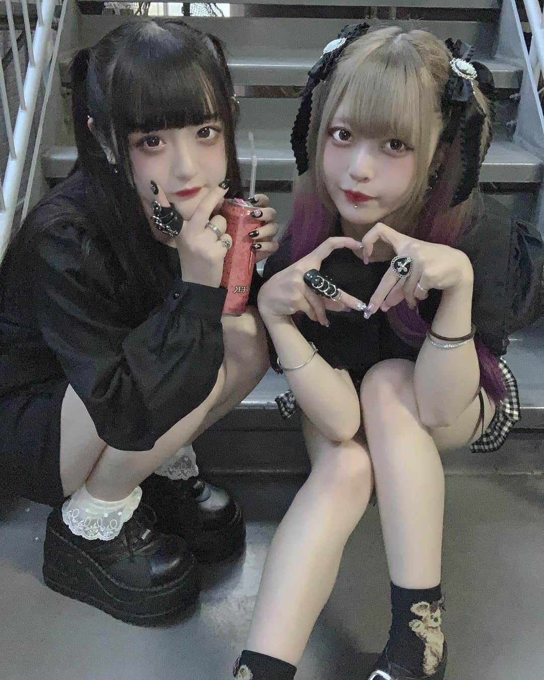 冬野あゐくのインスタグラム：「地雷系女子コスプレ(^_-)」