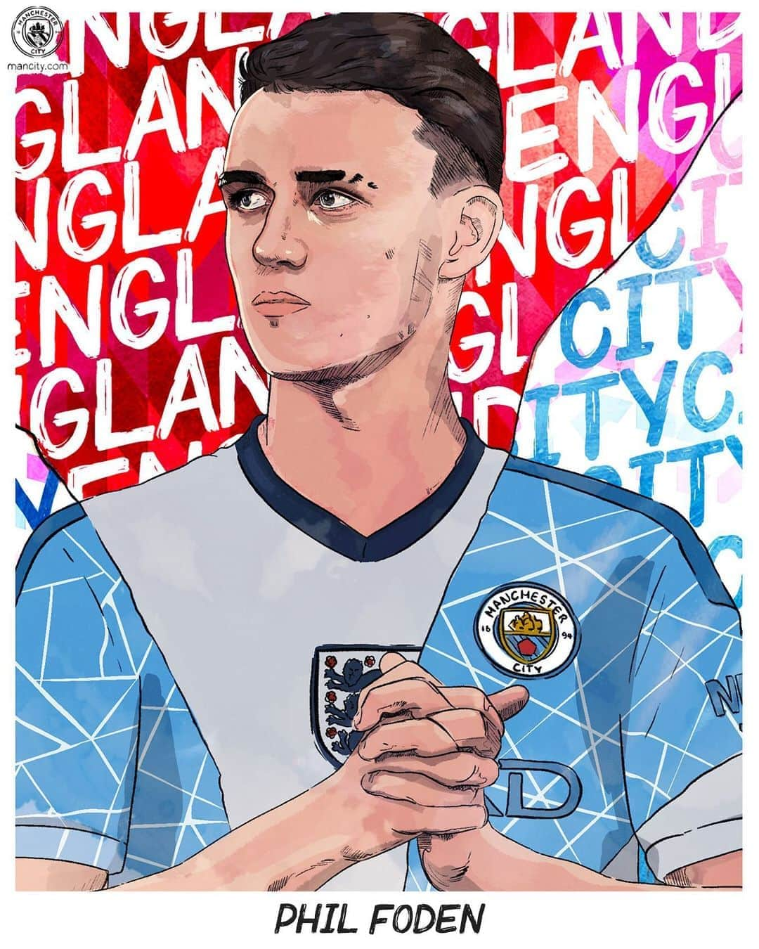 マンチェスター・シティFCさんのインスタグラム写真 - (マンチェスター・シティFCInstagram)「So proud of you,  @philfoden 💙🇫🇴 #mancity」9月5日 23時51分 - mancity