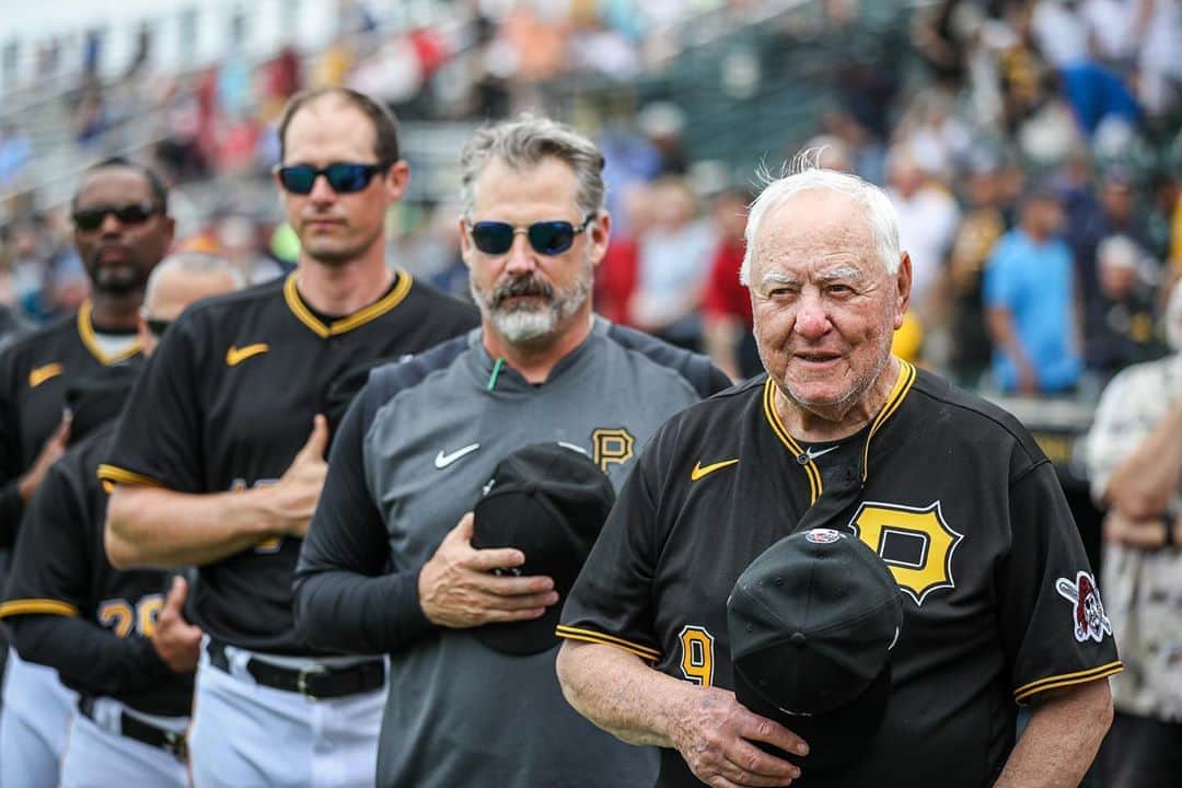 ピッツバーグ・パイレーツのインスタグラム：「Happy 84th Birthday to Hall of Famer, Bill Mazeroski!」