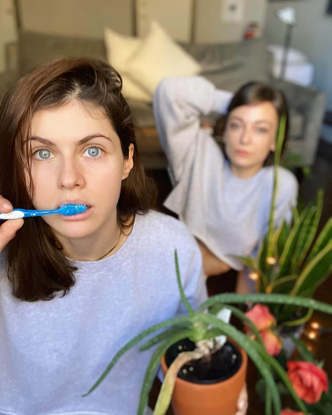 アレクサンドラ・ダダリオさんのインスタグラム写真 - (アレクサンドラ・ダダリオInstagram)「Saturday morning」9月6日 0時51分 - alexandradaddario