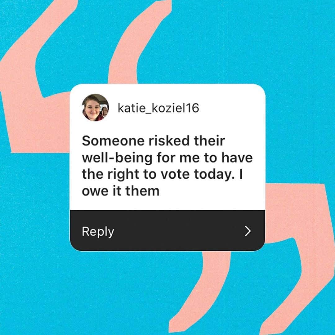 トムズシューズのインスタグラム：「We asked, you answered. @katie_koziel16 on the importance of voting. Tell us why you're voting below 👇 #VoteReady」