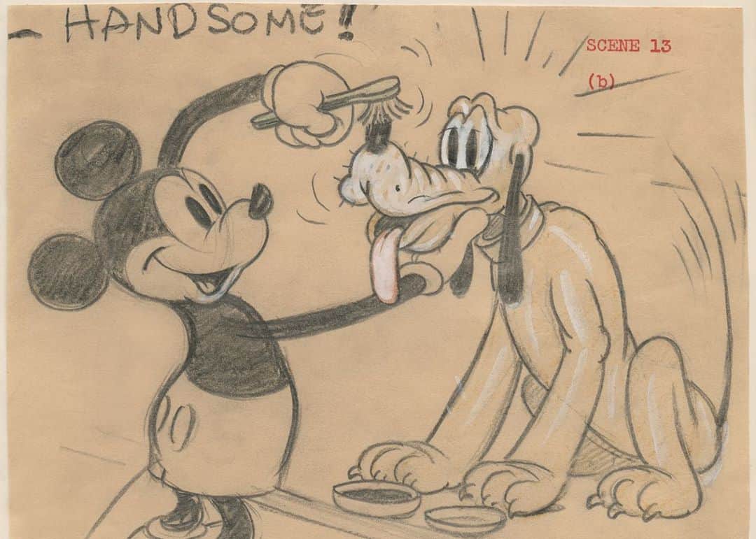 ウォルト・ディズニー・アニメーション・スタジオズさんのインスタグラム写真 - (ウォルト・ディズニー・アニメーション・スタジオズInstagram)「Celebrate 90 years of Pluto with artwork from the Walt Disney Animation Research Library!」9月6日 1時12分 - disneyanimation