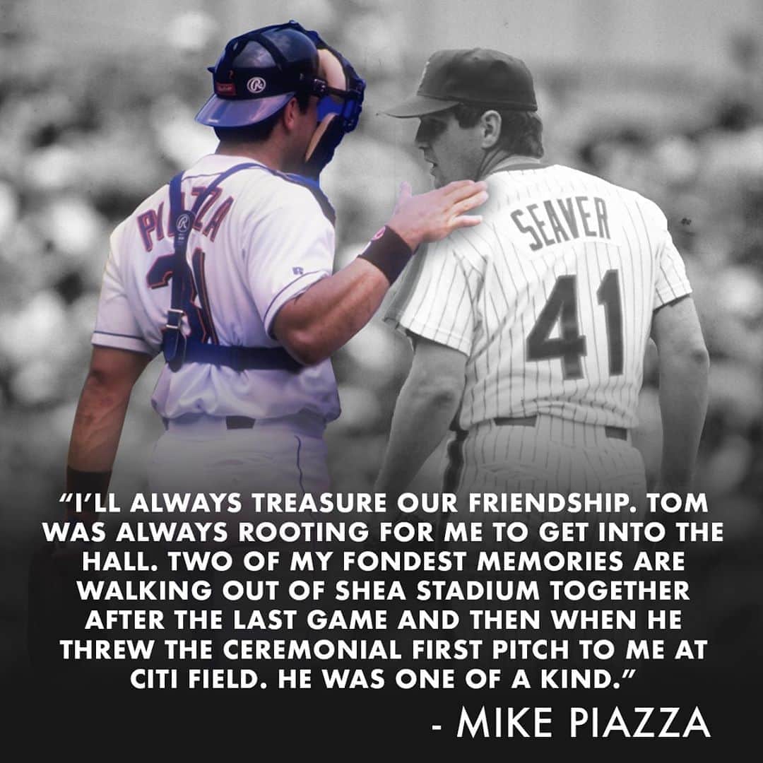 ニューヨーク・メッツさんのインスタグラム写真 - (ニューヨーク・メッツInstagram)「The best players in team history remember #TheFranchise. #TomSeaver #Mets #RIP41」9月6日 2時08分 - mets