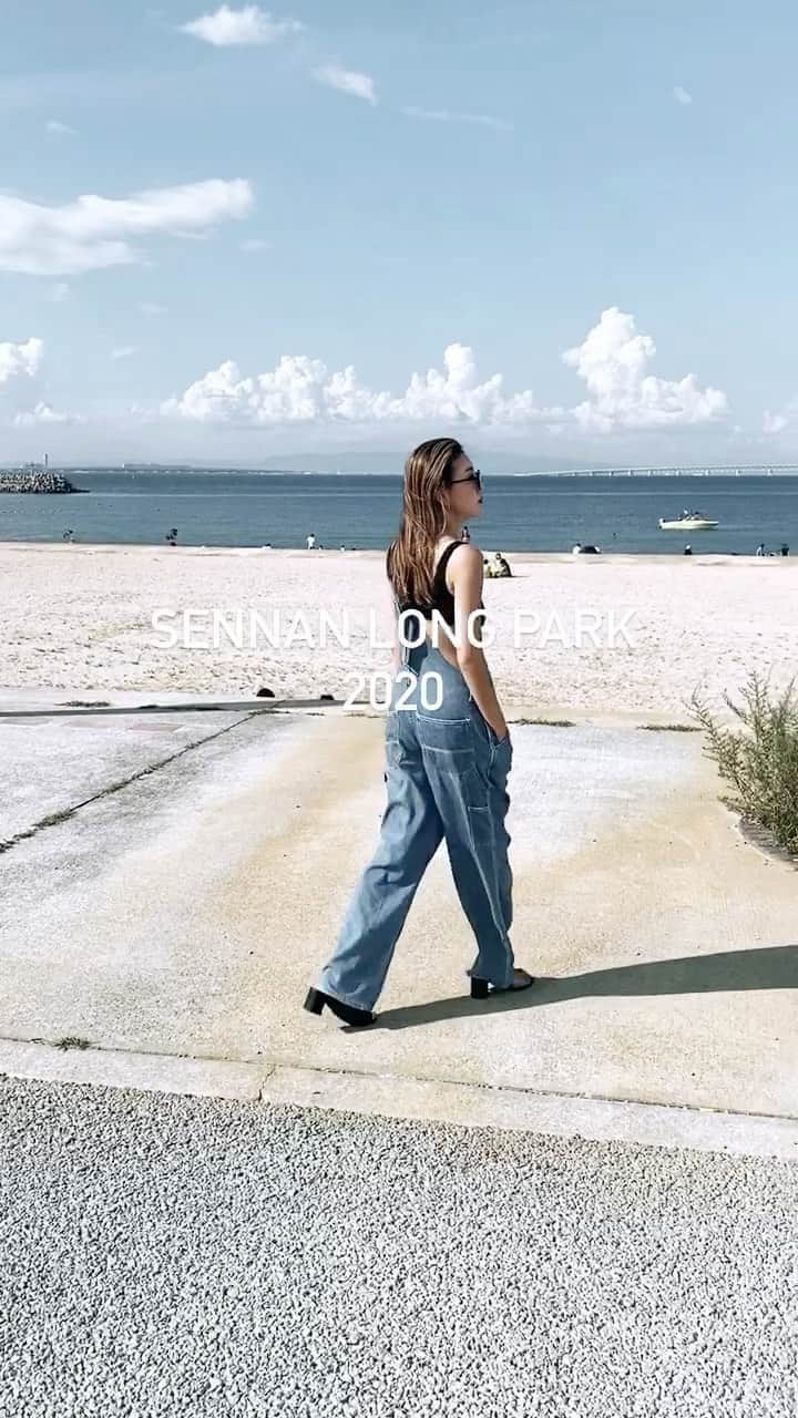 のインスタグラム：「海いただきました🌞🌿  #泉南ロングパーク #summer2020」