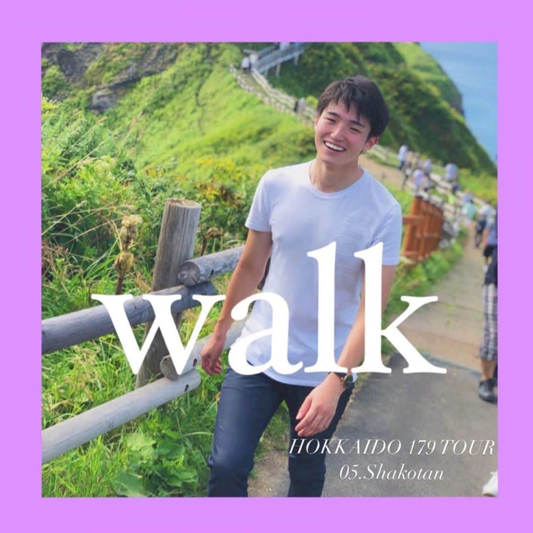 のインスタグラム：「5カ所目 積丹町！🎣 札幌から車で約3時間！🚙 神威岬を制覇！  片道20分 必死に歩きました笑  ウニ丼のお店もたくさん！！🍚  #積丹 #積丹半島 #神威岬  #北海道 #北海道旅行 #札幌 #アナウンサー #歩く #自然 #岬 #緑 #ファッション #支笏湖 夏 #雑誌 #風 #極度乾燥しなさい  #北海道ドライブ  #summer #walk #hokkaido #trip #hokkaidotrip #hokkaidosgram #shakotan #sapporo #superdrytshirt  #whiteshirt #followme #magazine #photooftheday」