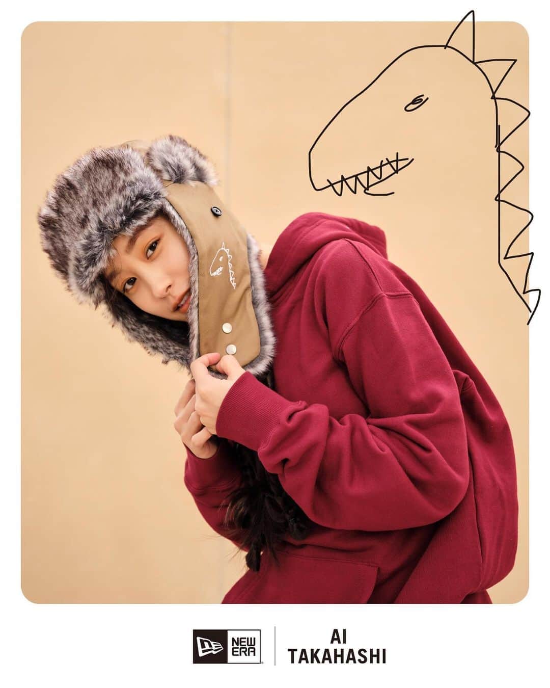 のインスタグラム：「Ai Takahashi x New Era® / 高橋愛とのコラボレーションシリーズ。​  9月展開アイテムは、9月9日(水)より発売開始です。​  #NewEra #ニューエラ #NewEraJapan #高橋愛 #newera_ai​」