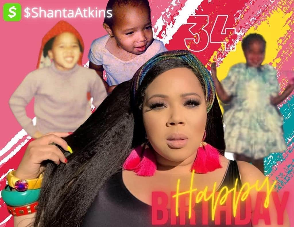 エリカ・キャンベルさんのインスタグラム写真 - (エリカ・キャンベルInstagram)「Happy Happy Birthday to the baby Shanta!! @itsshantaatkins  The praying-est demon slaying crazy sister I have!! Love you and proud of the woman you are. I Love you to the moon and back!! #shantaAtkins #prayerwarrior  #birthdaylove」9月6日 9時22分 - imericacampbell