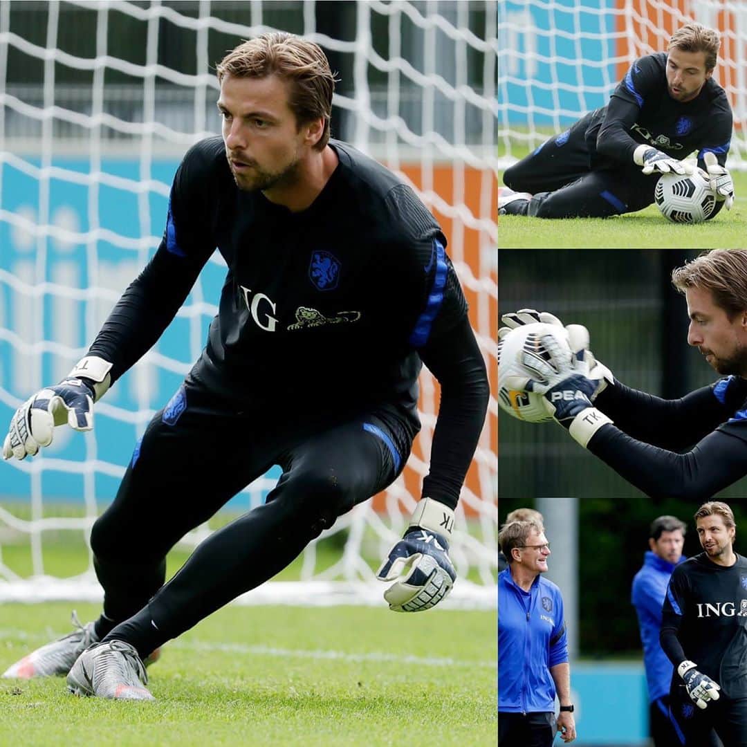 ティム・クルルのインスタグラム：「Last training done for the game tomorrow vs Italy 🇮🇹 #nationsleague 🦁🔸」