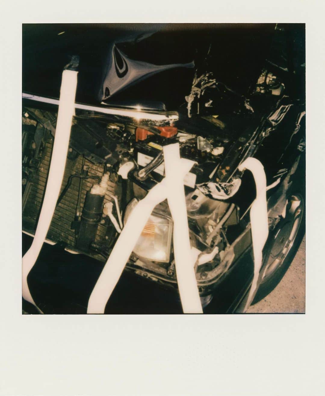 Kisshomaru S.のインスタグラム：「For group exhibition “Polaroid Stories”  『Polaroid Stories』 日程：2020年9月7日（月）〜9月16日（水） 時間：13:00〜19:00入場無料 (最終日は17:00まで) 会場：zakura　〒150-0031東京都渋谷区桜丘町14-5-103 JR渋谷駅南口より徒歩5分 お問い合わせ：info@zakura.tokyo 協賛:Polaroid www.polaroid.com  instagram:polaroid_asia キュレーション：半沢マリ（zakura）  参加アーティスト ・嶌村吉祥丸　https://www.kisshomaru.com/ instagram:kisshomaru ・東海林広太 http://ko-ta-shouji.com/ instagram:ko_ta_s ・TAIGA https://tgaflm.tumblr.com/ instagram:tgaflm ・蓮井元彦　　https://motohikohasui.com/ instagram:motohiko_hasui ・服部恭平　　http://kyoheihattori.com/bio/ instagram:kyoheihattori  #polaroidstories  #polaroid」