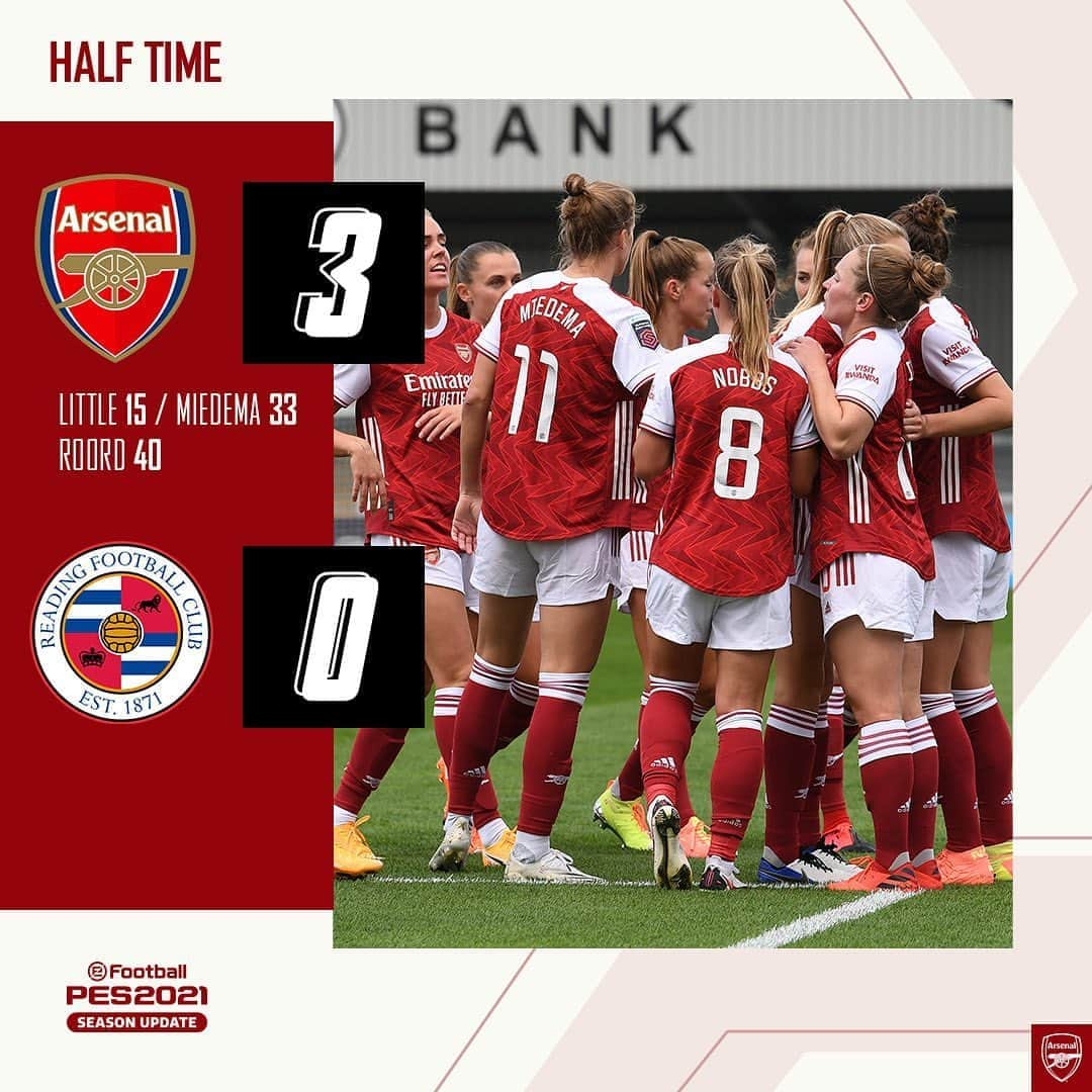 Arsenal Ladiesさんのインスタグラム写真 - (Arsenal LadiesInstagram)「So far, so good 😎 #BarclaysFAWSL 🏆」9月6日 21時20分 - arsenalwfc