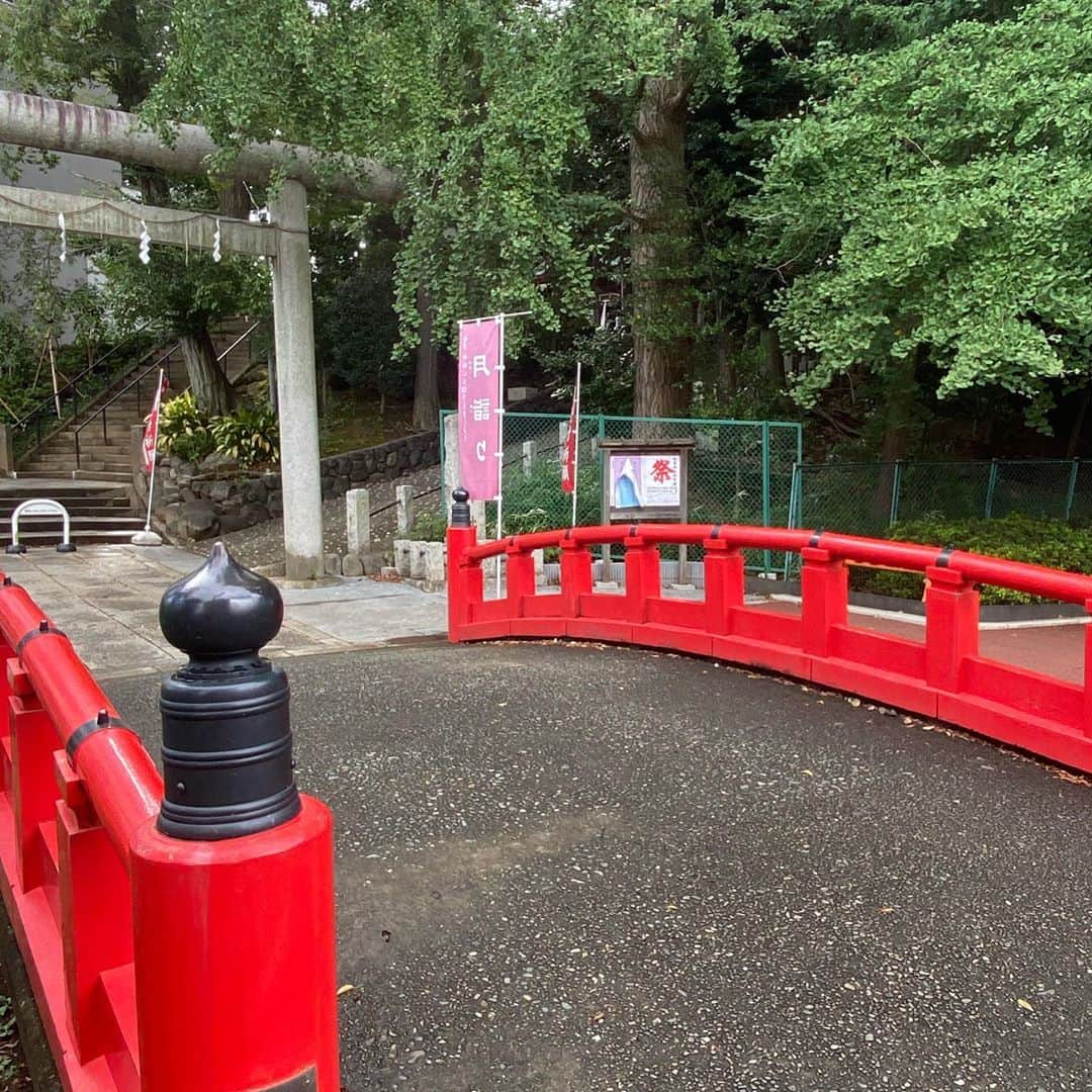 安倍宏行さんのインスタグラム写真 - (安倍宏行Instagram)「#駒繁神社  こまつなぎって読むんや。18年間知らんかった。。。」9月6日 21時23分 - higeabe