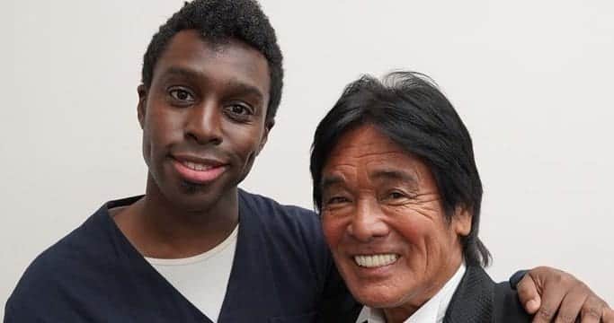 アイク・B・ヌワラのインスタグラム：「やっぱ黒いよな〜  #松崎しげるの日」