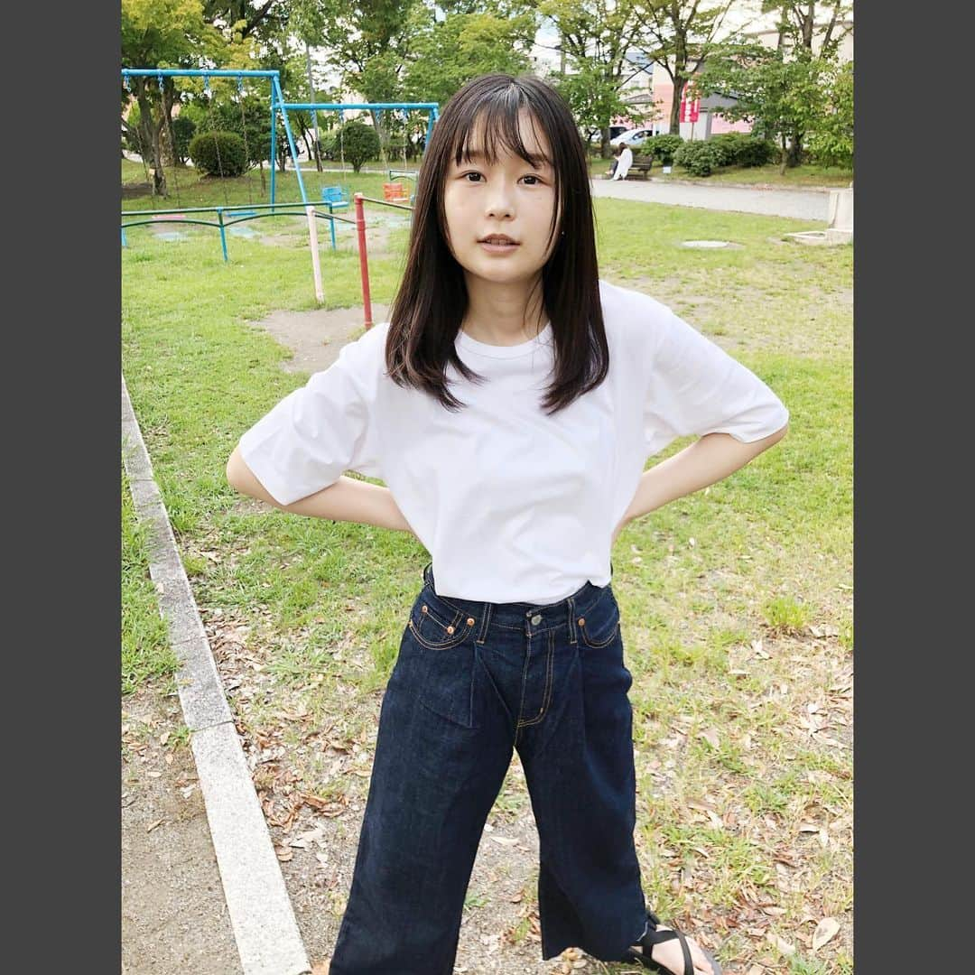 久保瑠佳さんのインスタグラム写真 - (久保瑠佳Instagram)「🤍👖💙」9月6日 21時59分 - lapisful