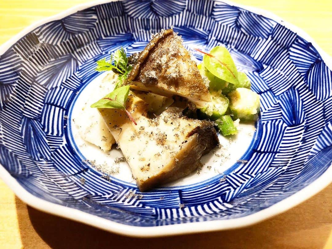 乾雅人さんのインスタグラム写真 - (乾雅人Instagram)「KOTARO Hasegawa  DOWNTOWN CUISINE@新御徒町 二度目の訪問。食材のパワーをこれでもかと引き出す長谷川シェフ。華美とは違う、シンプルかつダイナミックな料理の連続、一皿ごとの発見、凄いな。 ありがとうございました。 @sensetsaveur2002」9月6日 14時34分 - inuimasato