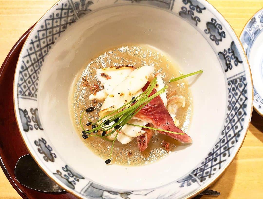 乾雅人さんのインスタグラム写真 - (乾雅人Instagram)「KOTARO Hasegawa  DOWNTOWN CUISINE@新御徒町 二度目の訪問。食材のパワーをこれでもかと引き出す長谷川シェフ。華美とは違う、シンプルかつダイナミックな料理の連続、一皿ごとの発見、凄いな。 ありがとうございました。 @sensetsaveur2002」9月6日 14時34分 - inuimasato