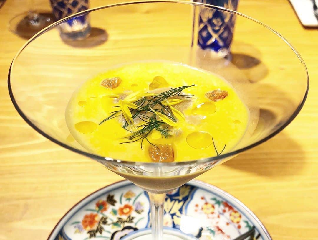 乾雅人さんのインスタグラム写真 - (乾雅人Instagram)「KOTARO Hasegawa  DOWNTOWN CUISINE@新御徒町 二度目の訪問。食材のパワーをこれでもかと引き出す長谷川シェフ。華美とは違う、シンプルかつダイナミックな料理の連続、一皿ごとの発見、凄いな。 ありがとうございました。 @sensetsaveur2002」9月6日 14時34分 - inuimasato