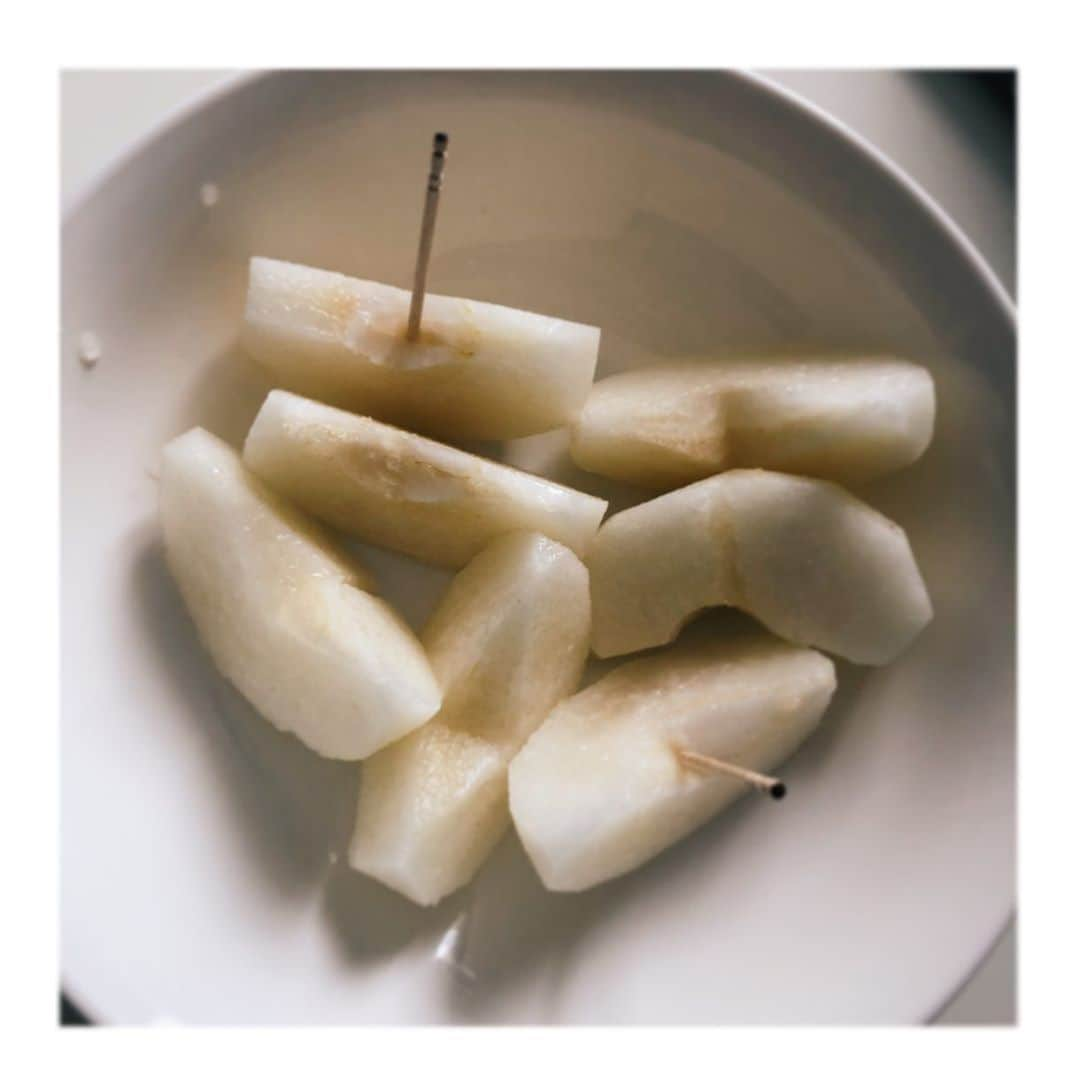 山口まゆさんのインスタグラム写真 - (山口まゆInstagram)「🍐☺︎🍴」9月6日 15時05分 - yamayu_official