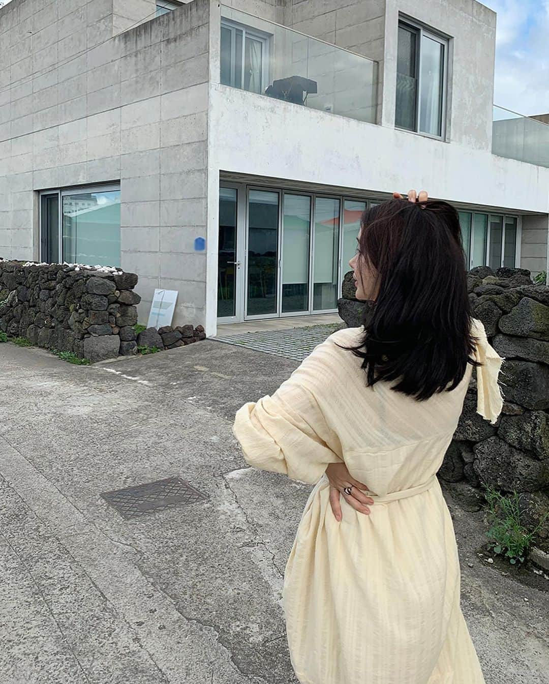 nanaさんのインスタグラム写真 - (nanaInstagram)「진짜 숨쉬게 어렵게 더웠는데 다행히 사진은 그리 안보여  참 다행이다🙏🏼」9月6日 15時32分 - luv__ribbon